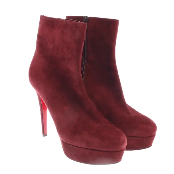 Ankle Boots in Red, , Christian Louboutin