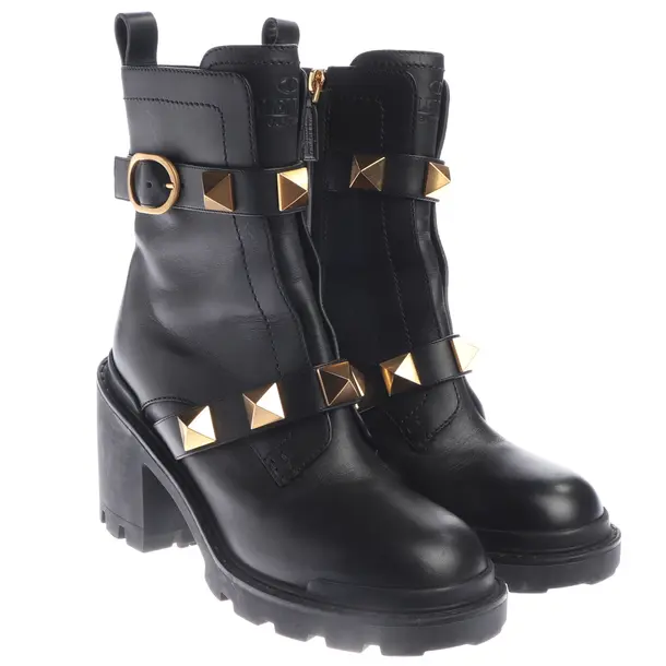 Ankle Boots in Black, , Valentino