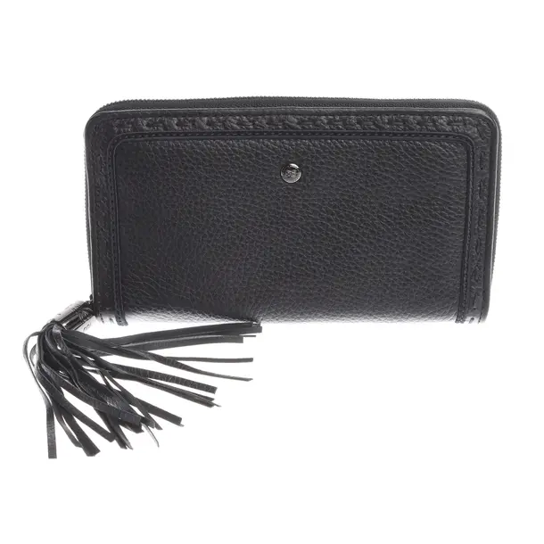 Geldbörse in Schwarz, Leder, Lancel