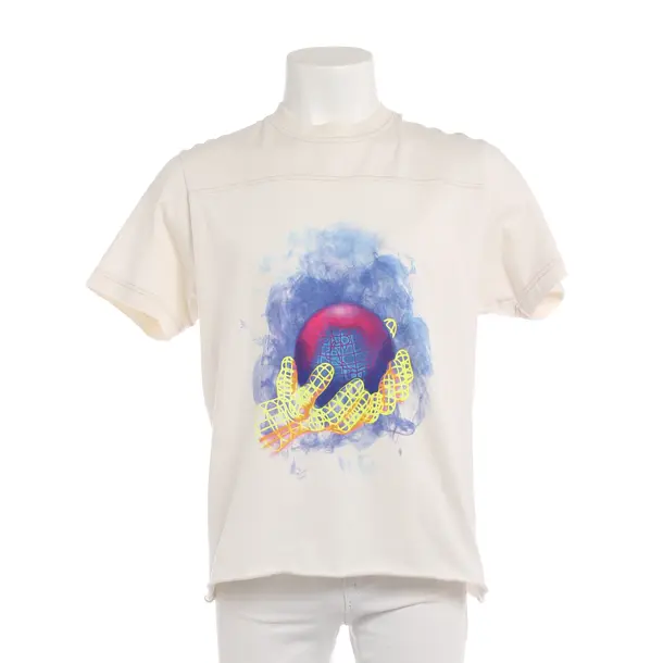 T-Shirt in Mehrfarbig, Baumwolle, Off-White