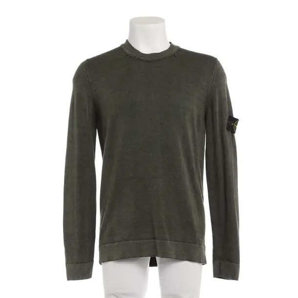 Pullover, in Grün, Wolle, Stone Island