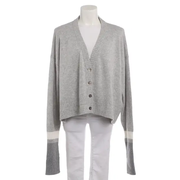 Cardigan in Gray, Cashmere, Antonia Zander