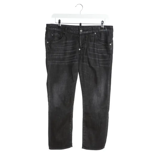 Jeans Straight Fit, in Schwarz, Baumwolle, Dsquared