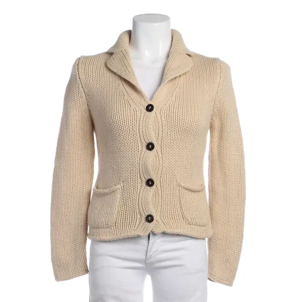 Strickjacke in Weiß, Kaschmir, Iris von Arnim