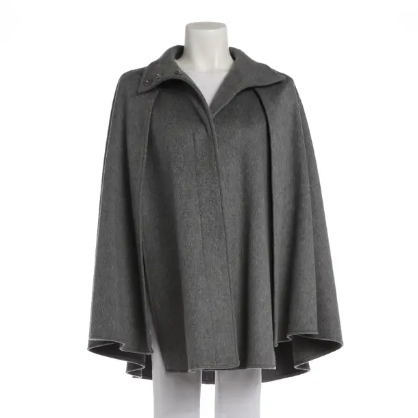 Poncho in Gray, Wool, Max Mara