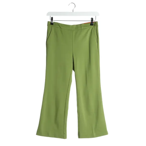 Pants in Green, Viscose, Maliparmi