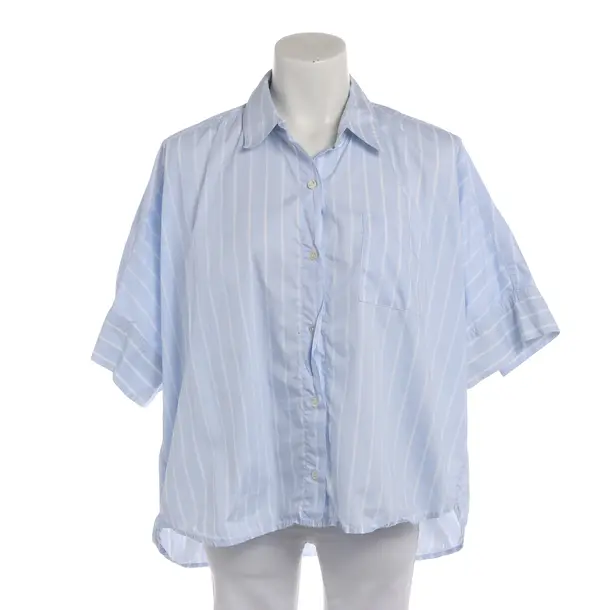 Camicetta, in Azzurro, Cotone, Cittadini dell'umanità