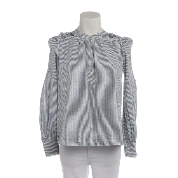 Bluse in Blau, Baumwolle, Ba&sh