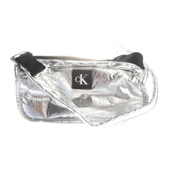 Shoulder Bag in Metallic, Polyester, Calvin Klein