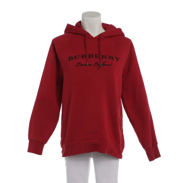Hoodie in Rot, Baumwolle, Burberry