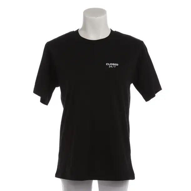 Shirt in Black, Cotton, Closed