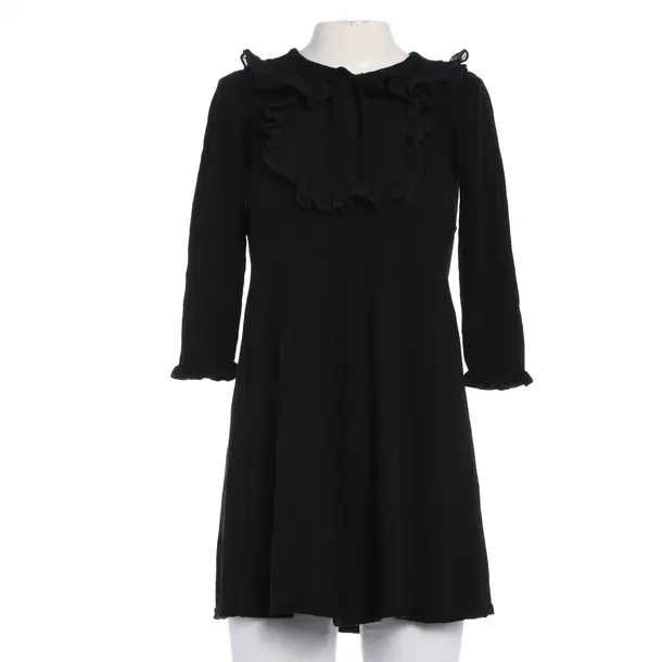 Long Sleeve Shirt in Black, Wool, Red Valentino