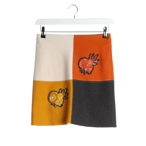 Skirt in Multicolored, Wool, Marc Cain