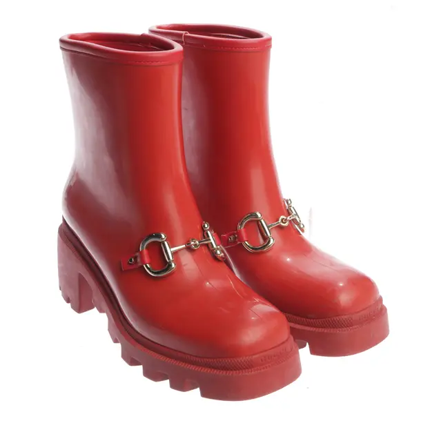 Ankle Boots in Red, , Gucci