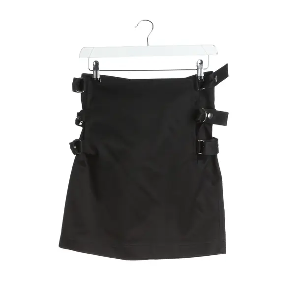 Rock in Schwarz, Baumwolle, Helmut Lang