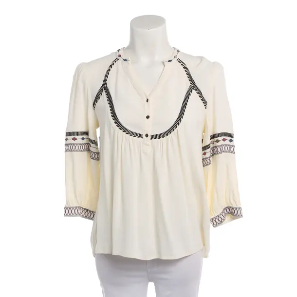 Blouse in White, Viscose, Ba&sh