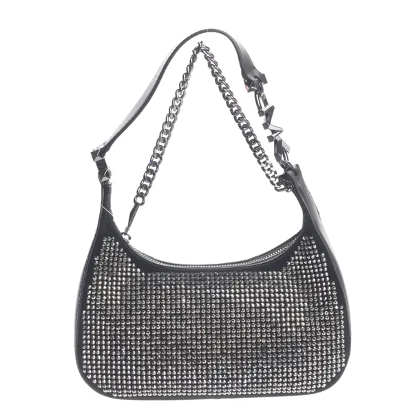 Shoulder Bag in Black, Leather, Michael Kors