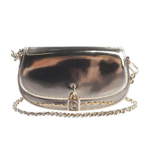 Schultertasche in Metallic, Leder, Michael Kors