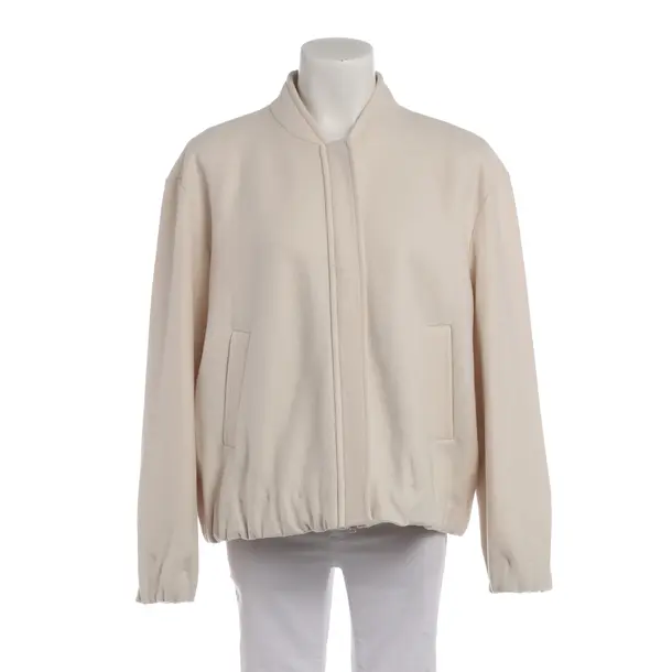 Mid-Season Jacket in White, Wool, Marc Cain