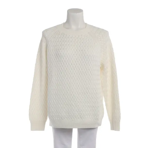 Pullover in Weiß, Baumwolle, Hugo Boss Orange