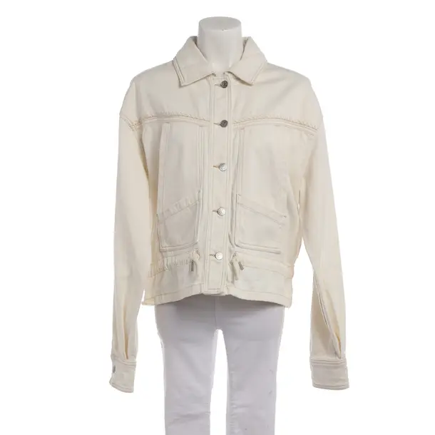 Jeansjacke in Weiß, Baumwolle, Hugo Boss Orange