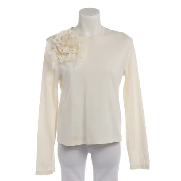 Long Sleeve Shirt in White, Cotton, Ulla Johnson