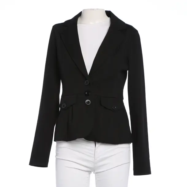 Blazer in Black, Viscose, Repeat