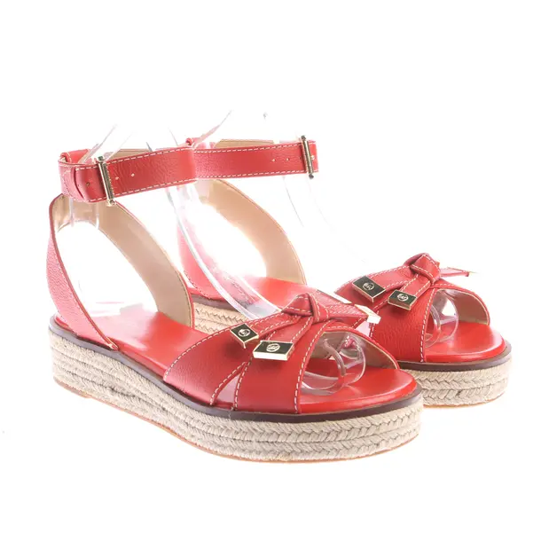 Platform Sandals in Red, , Michael Kors