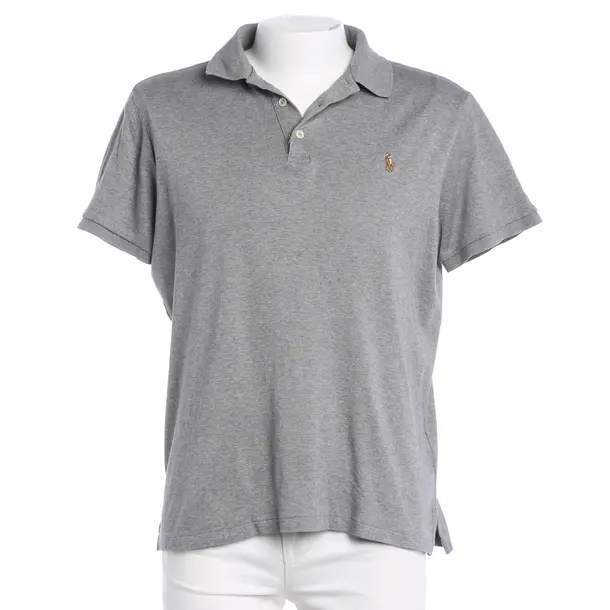 Polo Shirt, in Gray, Cotton, Polo Ralph Lauren
