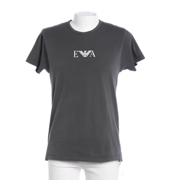 T-Shirt, in Gray, Cotton, Emporio Armani