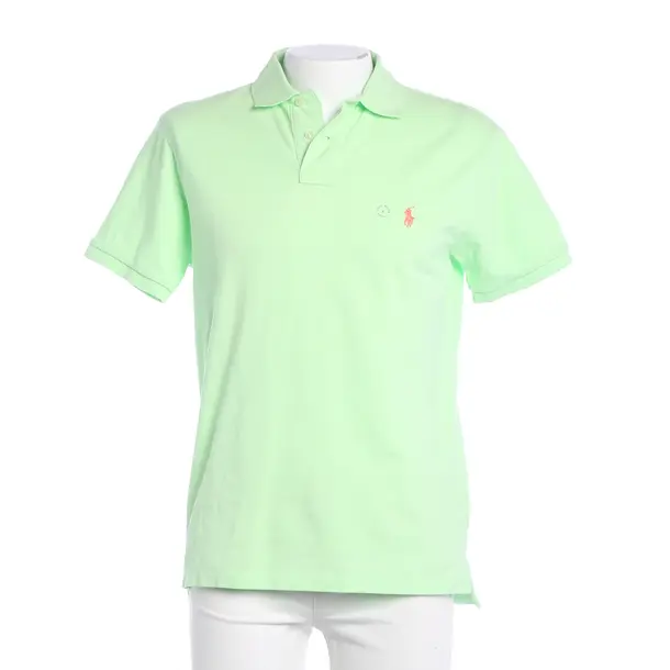 Poloshirt, in Neon Grün, Baumwolle, Polo Ralph Lauren