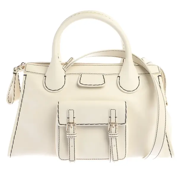 Handtasche in Weiß, Leder, Chloé