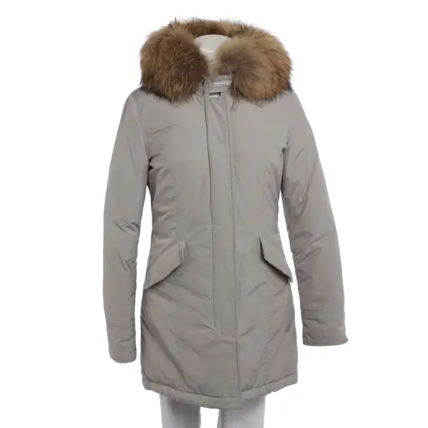 Winter Coat in Gray, Polyester, Woolrich