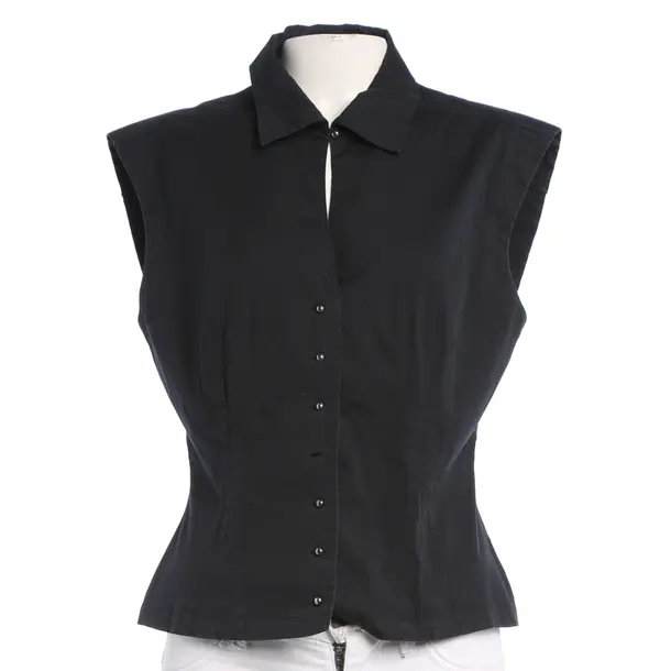 Blouse in Black, Cotton, Strenesse