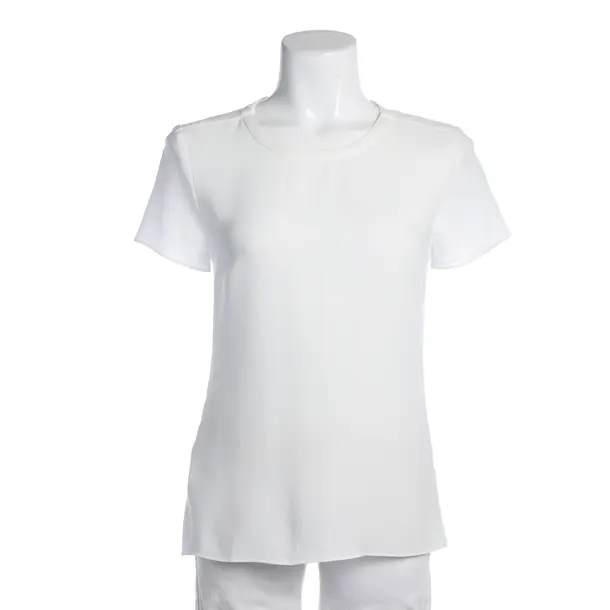 Blouse in White, Triacetate, Hugo Boss Black Label
