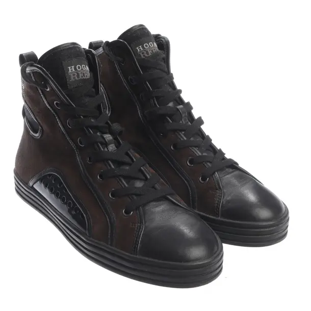 High-Top Sneakers in Brown, , Hogan