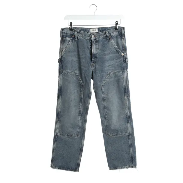 Straight Fit Jeans in Blue, Cotton, Agolde