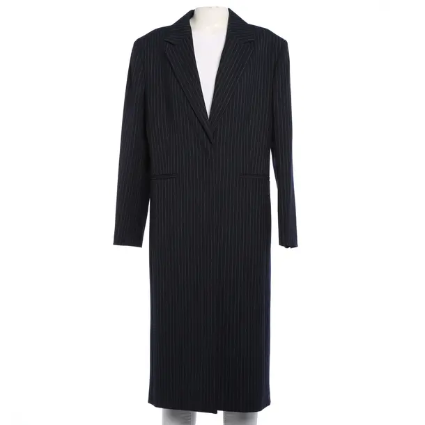 Mid-Season Coat in Blue, Polyester, Calvin Klein