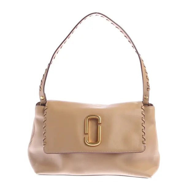 Schultertasche, in Beige, Leder, Marc Jacobs