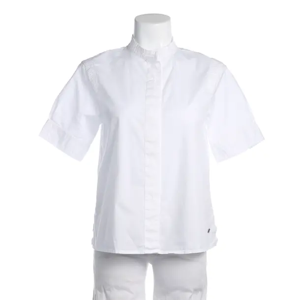 Blouse in White, Cotton, Bogner