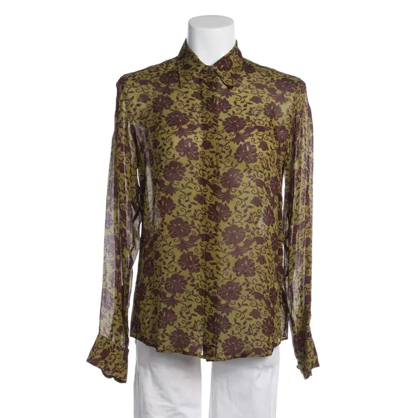 Bluse in Braun, Viskose, Dries van Noten