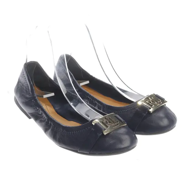 Ballet Flats in Blue, , Lauren Ralph Lauren