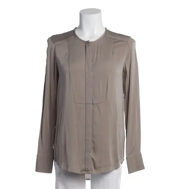 Bluse in Grau, Seide, Rosemunde