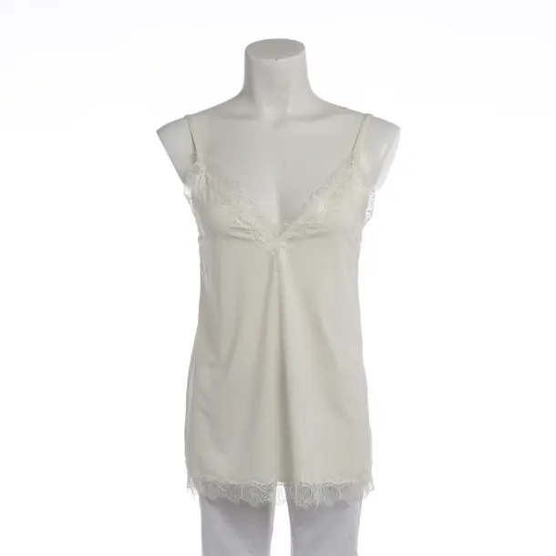 Top in Weiß, Polyester, Rosemunde