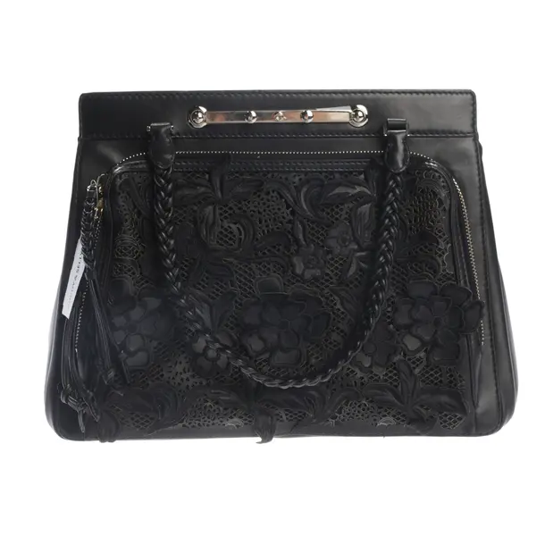 Schultertasche in Schwarz, Leder, Valentino