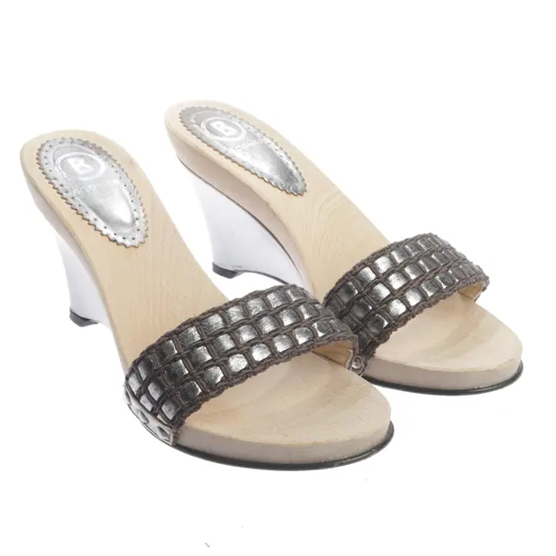Wedges in Metallic, , Bogner