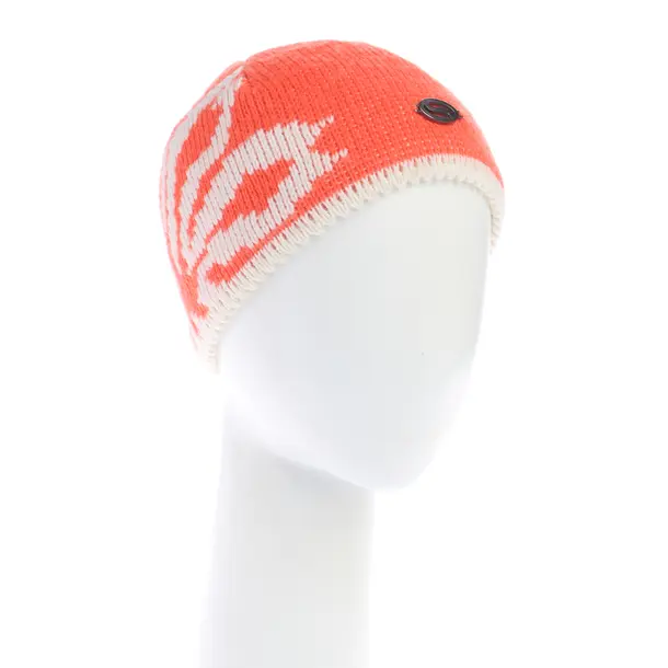 Mütze in Orange, Wolle, Sportalm