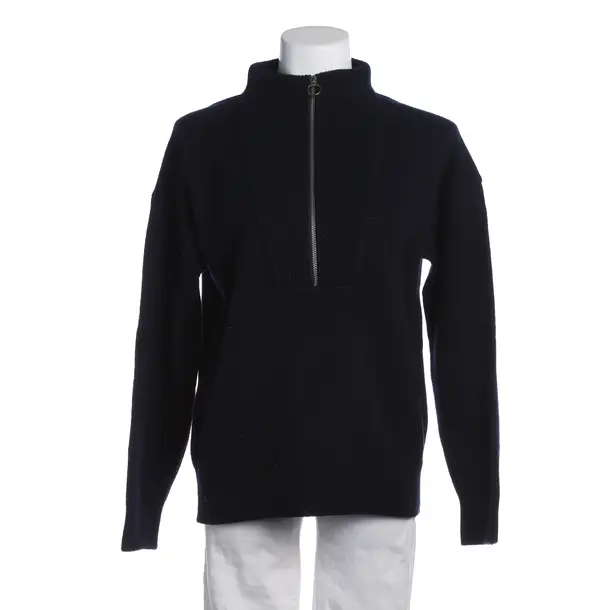 Pullover in Blau, Wolle, Closed