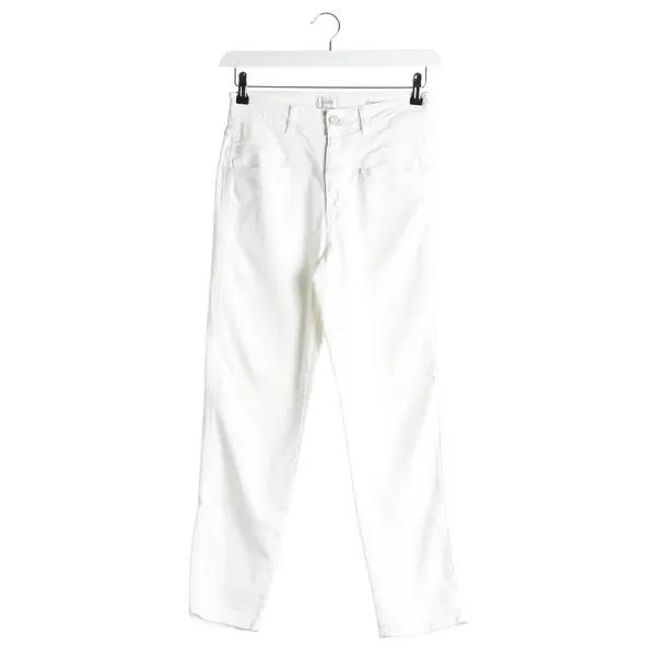 Slim Fit Jeans, in White, Cotton, Closed