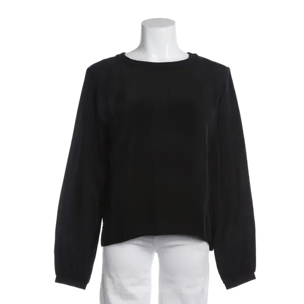 Bluse in Schwarz, Cupro, Drykorn